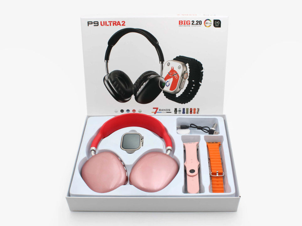 Pack Tech Complet – Casque Bluetooth + Montre Connectée