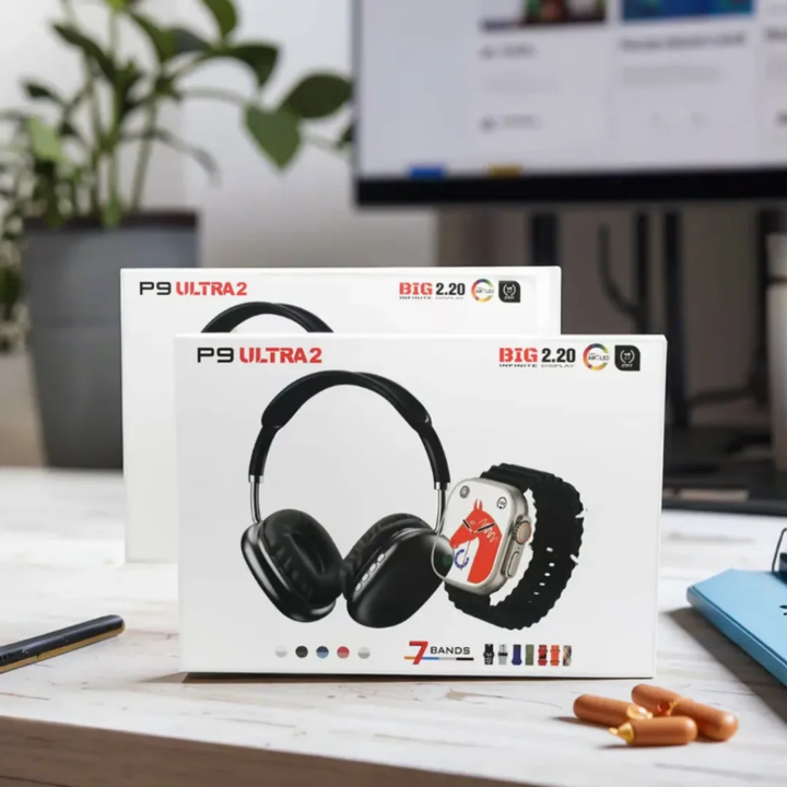 Pack Tech Complet – Casque Bluetooth + Montre Connectée